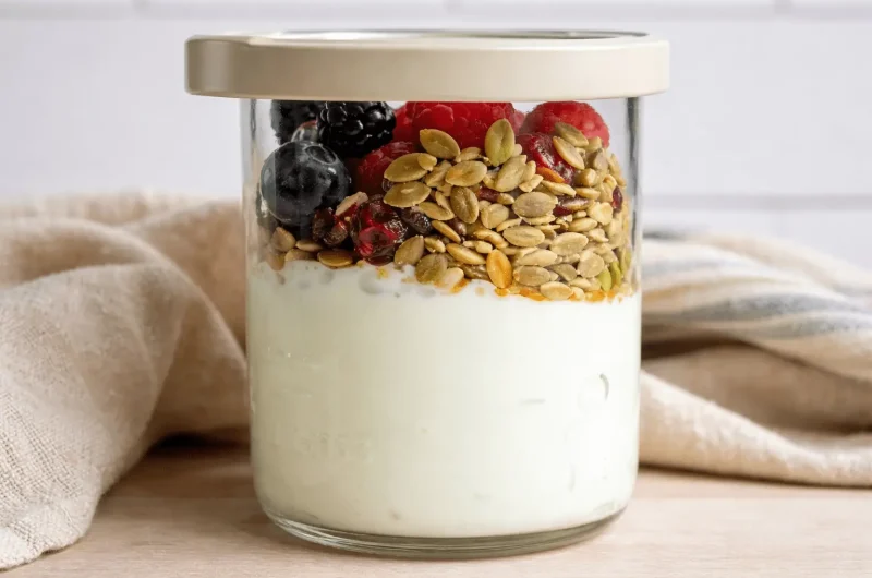 High-Protein Greek Yogurt Breakfast Parfaits