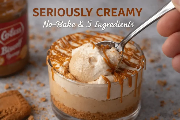 A clear glass jar filled with a layered yogurt parfait sitting on a wooden surface. The bottom layer is thick white yogurt, topped with a thin layer of honey and a generous layer of toasted pumpkin seeds. The jar is finished with fresh blueberries, blackberries, and raspberries. Bold black text in the center of the image reads "5-MINUTE HIGH PROTEIN PARFAIT."