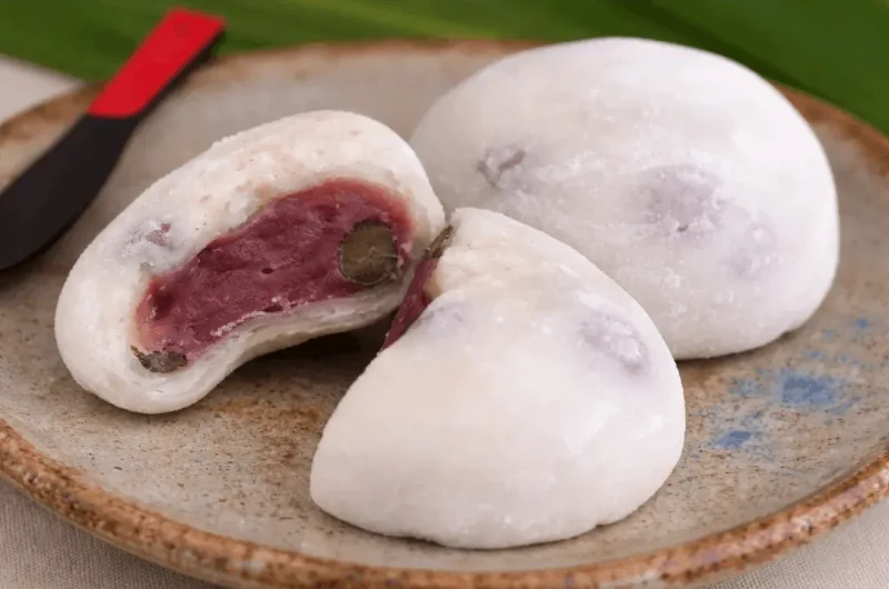 Homemade Daifuku (Japanese Stuffed Rice Cake)
