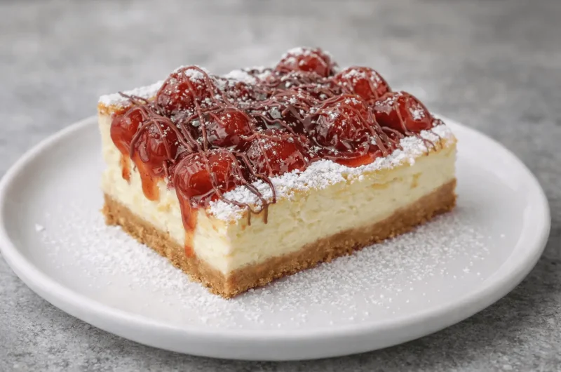 Viral Cherry Cheesecake Bars (Entenmann’s Copycat)
