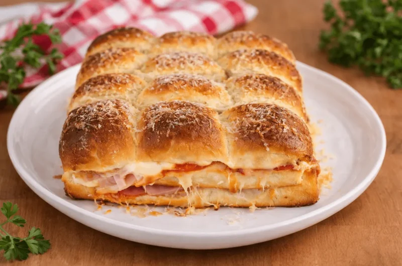 The Easiest Pizza Sliders Ever