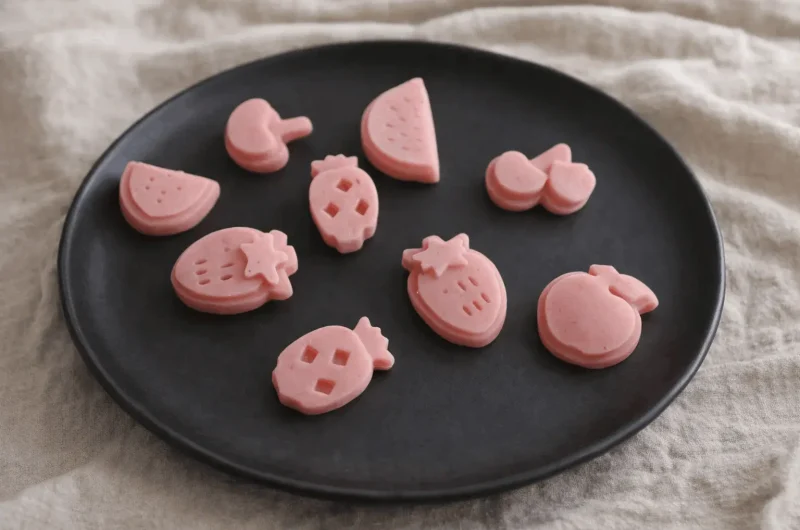 Strawberry Probiotic Gummies (Gut-Healthy Toddler Snack)