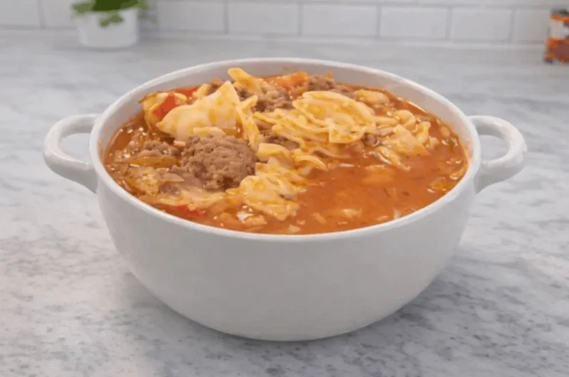 Spicy Cabbage Soup