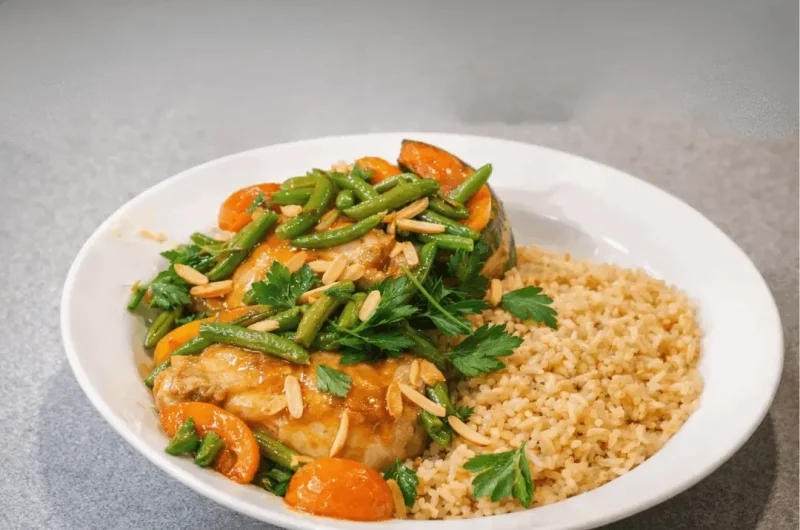 Awesome Apricot Chicken Bake (One-Pan Meal)