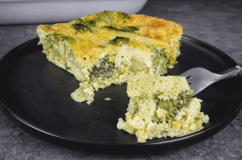 High-Protein Broccoli and Cheese Egg Bake (Meal Prep Friendly)