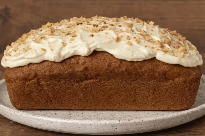 Perfect Carrot Cake Loaf with Stable Cream Cheese Frosting