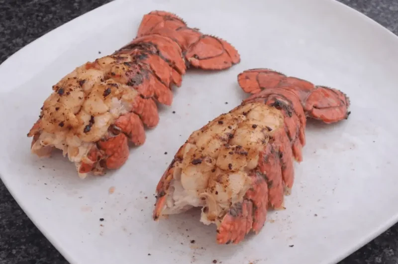 Lobster Tails with Garlic Lemon Butter