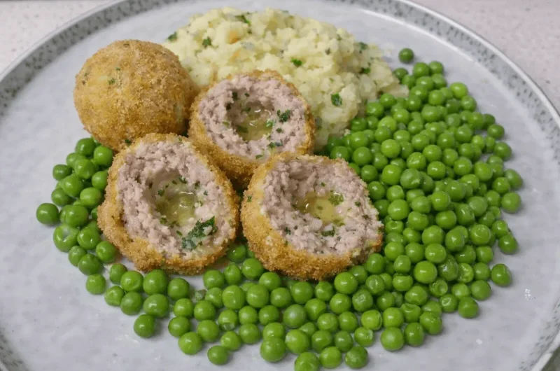 Oozing Air Fryer Mini Chicken Kiev Balls