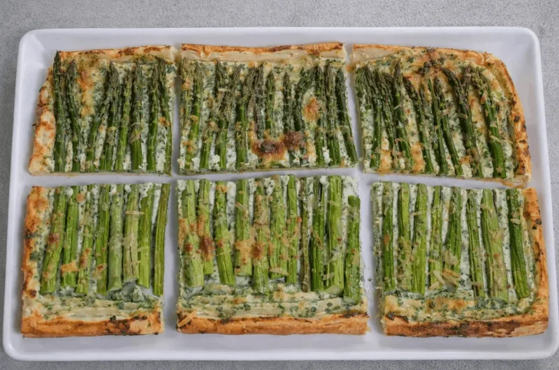  Flaky Spring Asparagus & Ricotta Tart