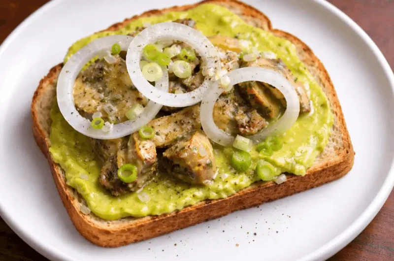 Honey Mustard Mackerel Avocado Toast