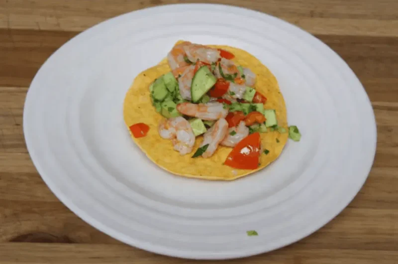 How to Make the Freshest Shrimp Tostadas