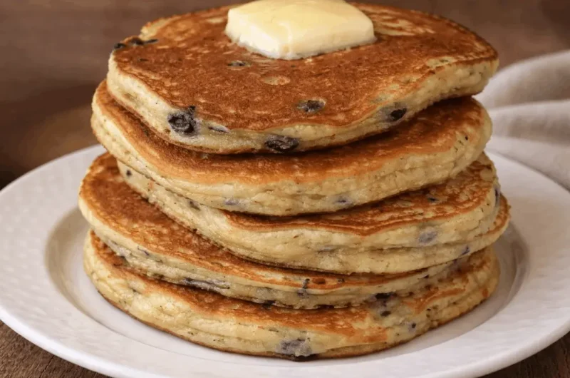 Lemon Blueberry Ricotta Pancakes