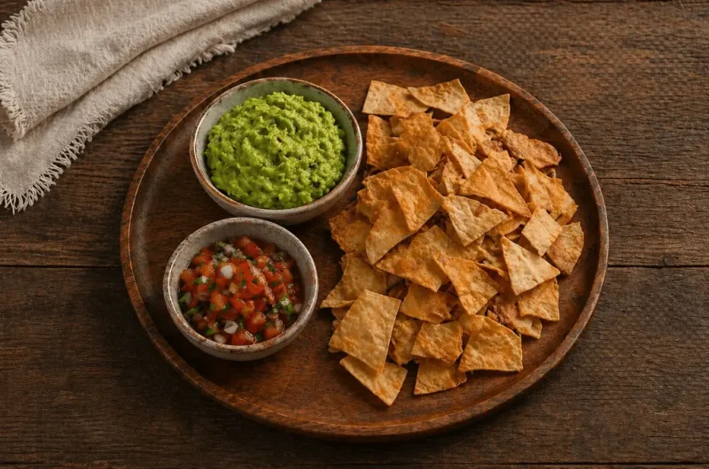 Homemade Guacamole & Pico de Gallo Duo