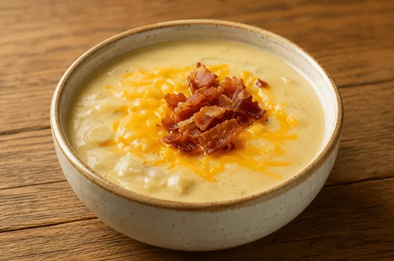 Slow Cooker Loaded Baked Potato Soup