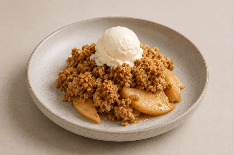 Easy Homemade Apple Crisp