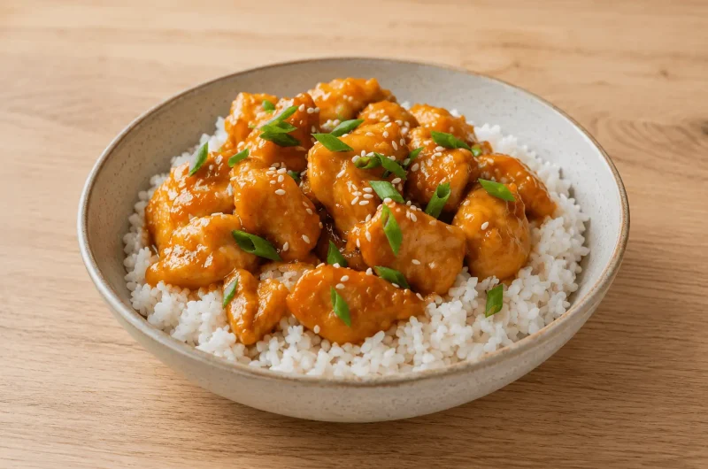 Sticky Honey Garlic Chicken Stir Fry (Better Than Takeout!)