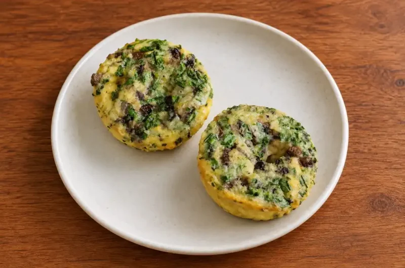 Fluffy Cottage Cheese Egg Muffins