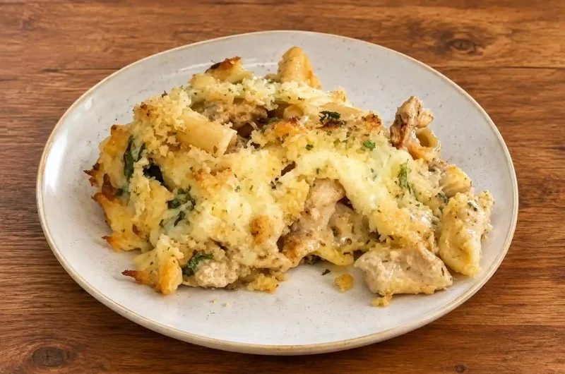Million Dollar Marry Me Chicken Pasta Bake