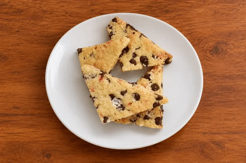 Easy Peppermint Chocolate Christmas Shortbread