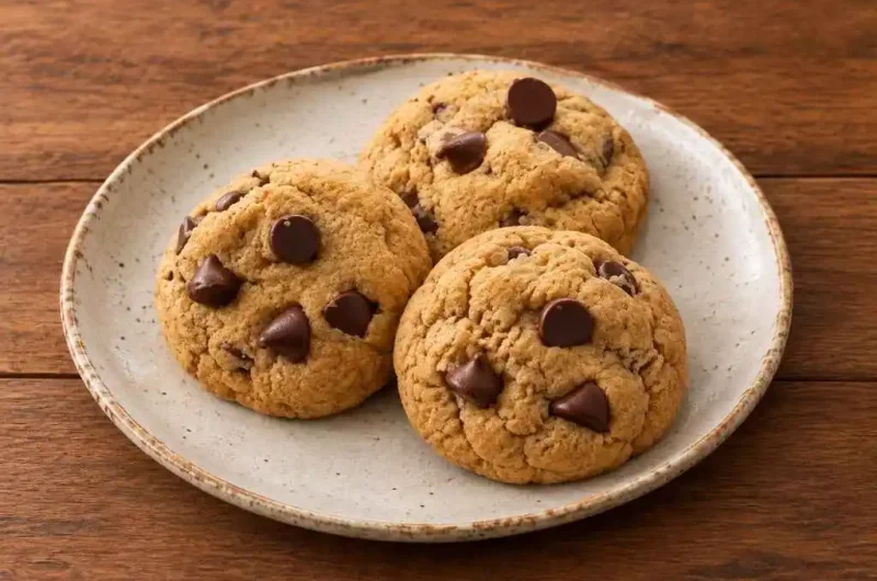 The Ultimate Pumpkin Chocolate Chip Cookies (Eggless)