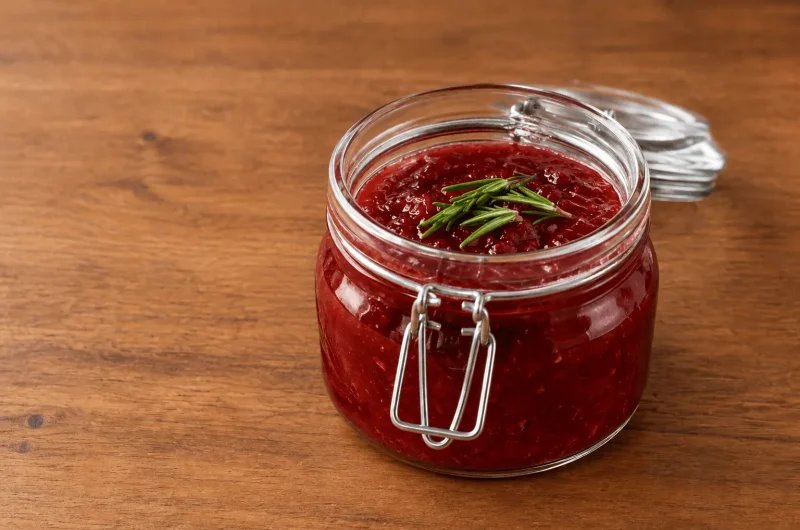 Skip the Can! Easy 4-Ingredient Cranberry Orange Sauce