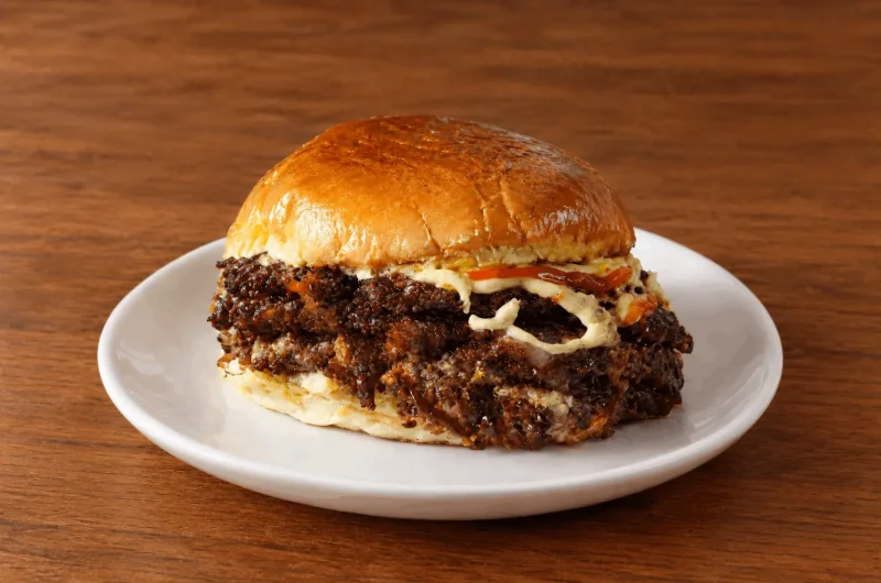 The Ultimate Triple-Stack Smash Burger
